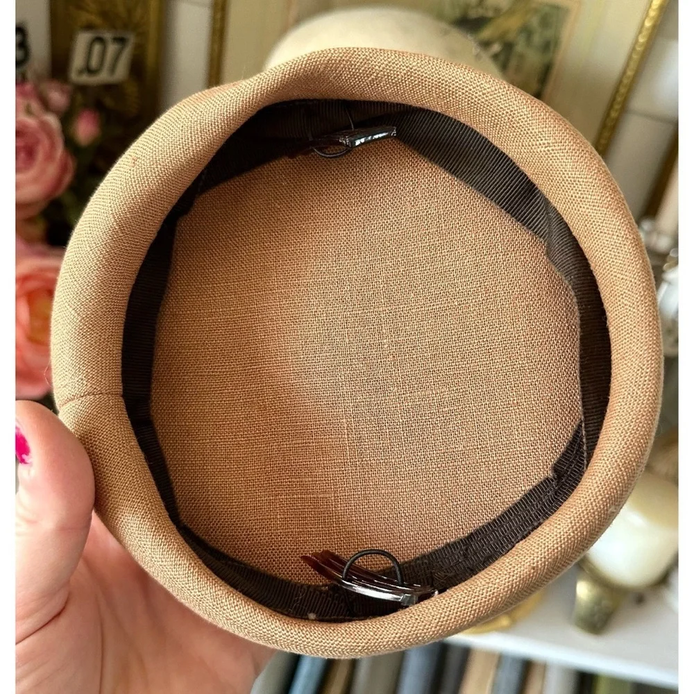 Vintage Dobbs Fifth Avenue Hat Box Horse + Buggy Women’s Mink Hat & Hat Block